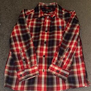 U.S. Polo Assn. kids Plaid Shirt